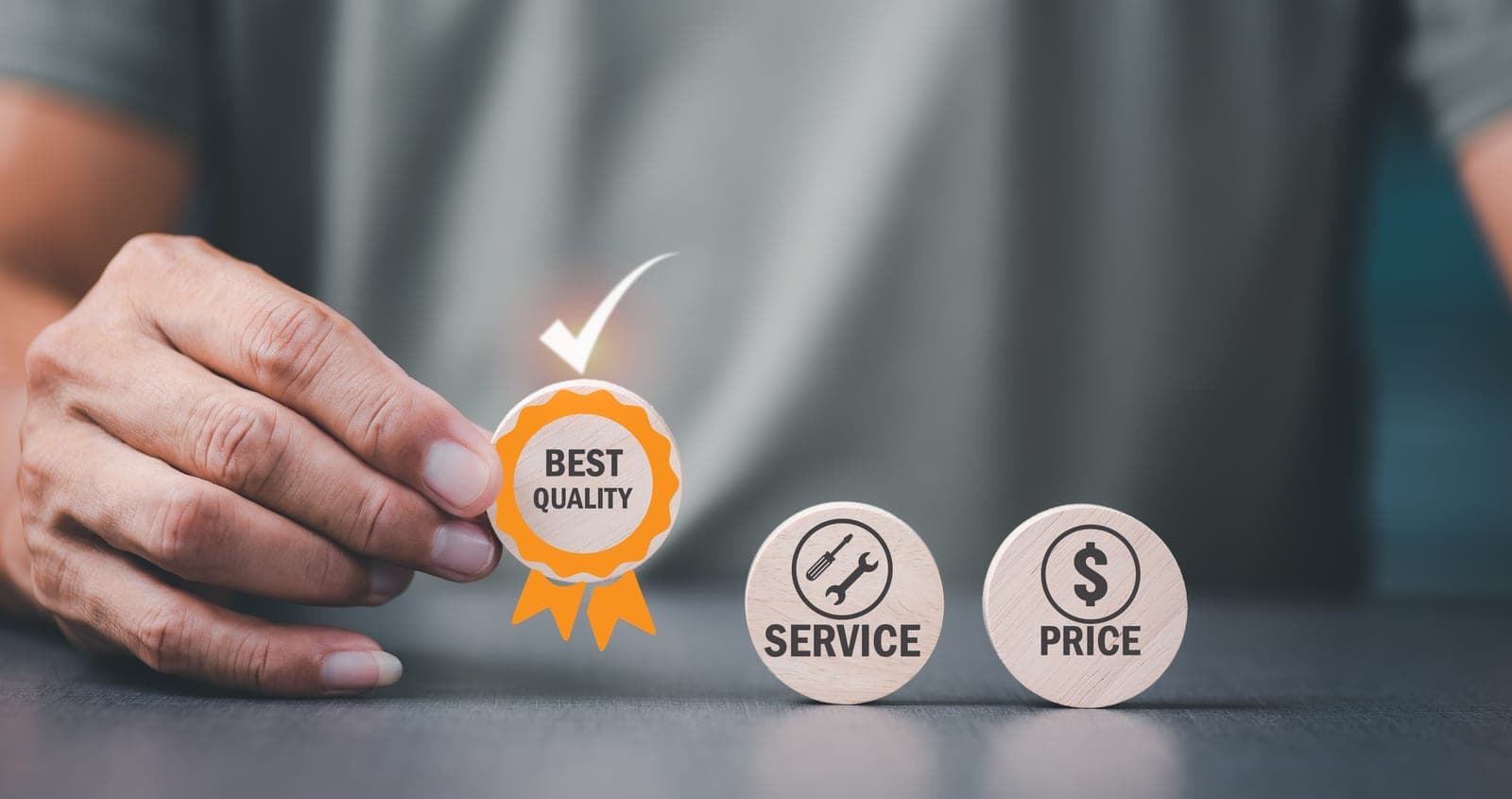 Best quality, service, and price